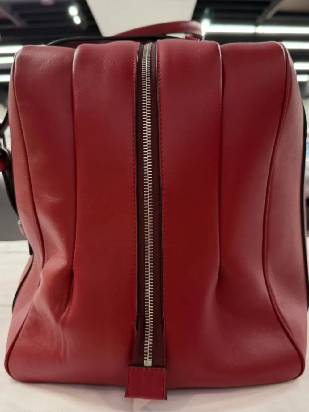 Connolly USED Red Sports Grip Bag with Badges
